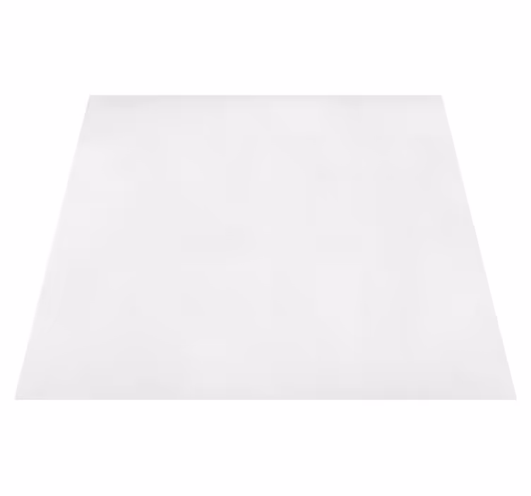White vinyl rug in blanco design - TenStickers