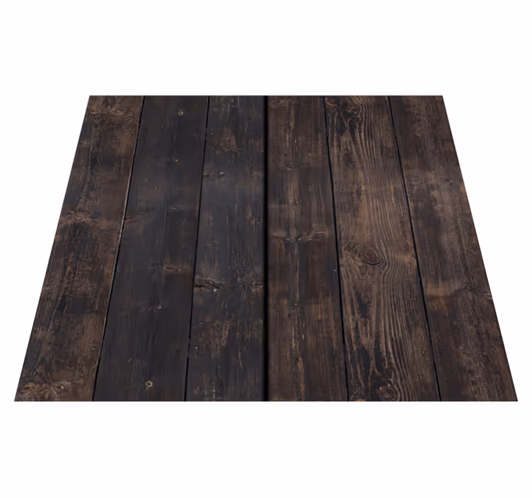 Outdoor vinyl rug wooden dream design - TenStickers