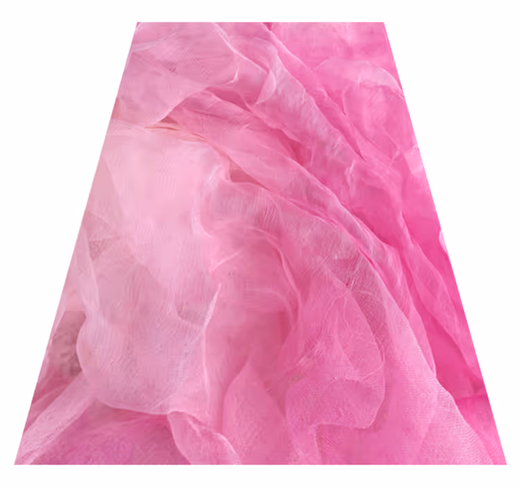 Pink vinyl rug with pink fabric texture - TenStickers