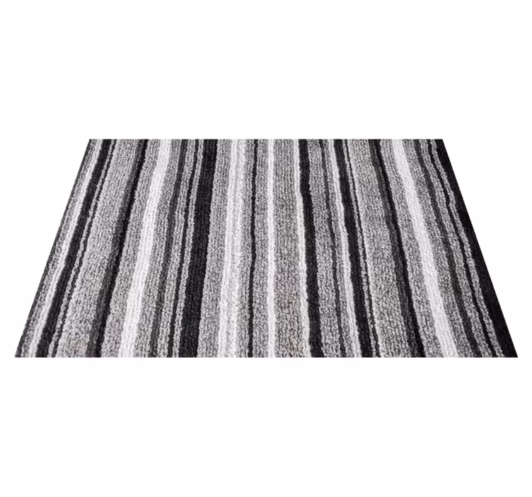 Elegant black and gray tones texture carpet - TenStickers
