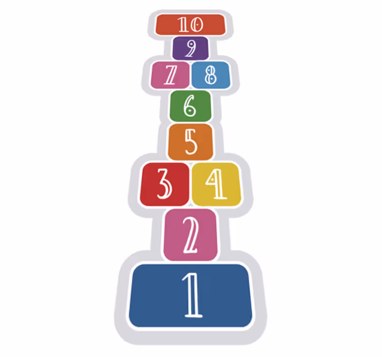 Game carpet game mat colorful - TenStickers