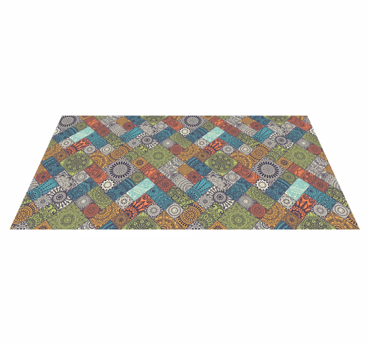 ethnic mandala pattern tiles kitchen tiles - TenStickers