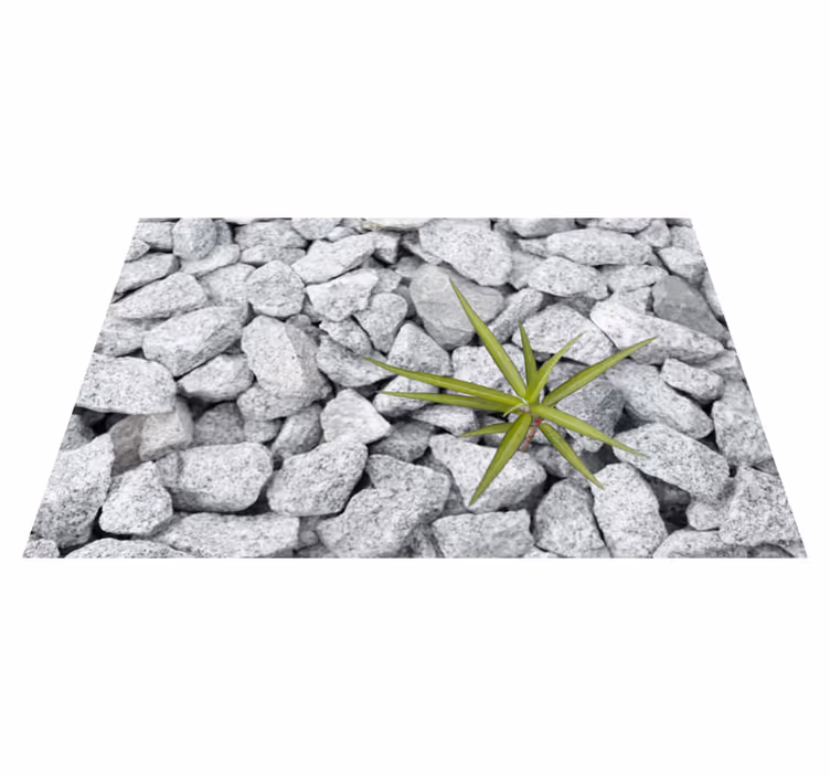 Stone Finished Surface stone effect vinyl rug - TenStickers