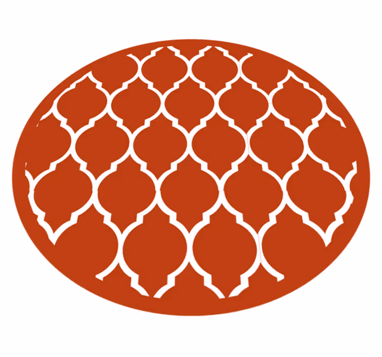 Vintage tile design vintage rug - TenStickers