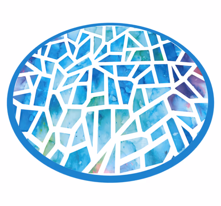 Mosaic design  mosaic floor tiles - TenStickers