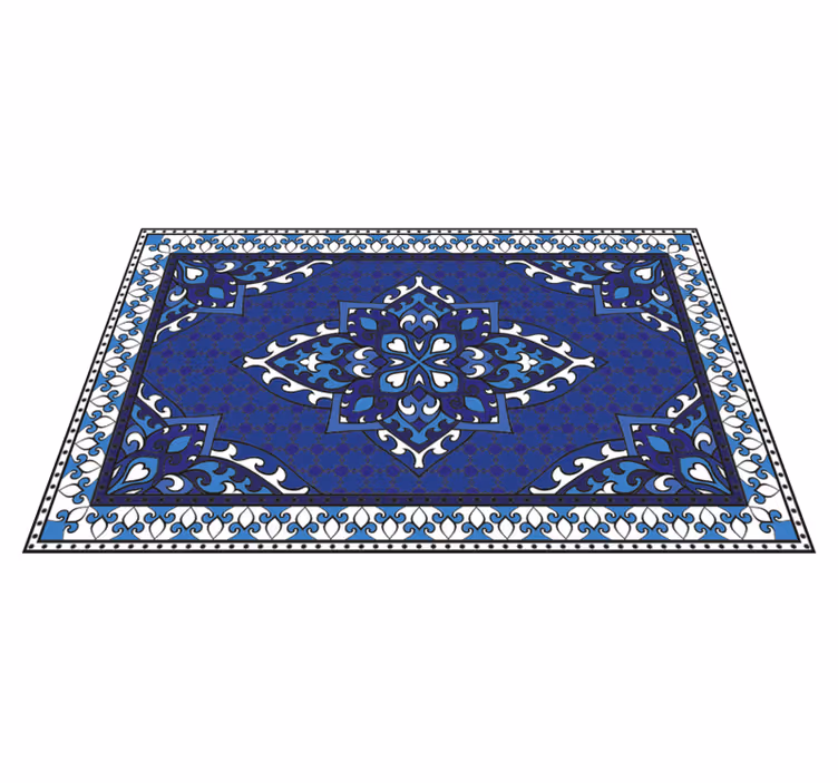 Mosaic vinyl rug mosaic symmetry - TenStickers