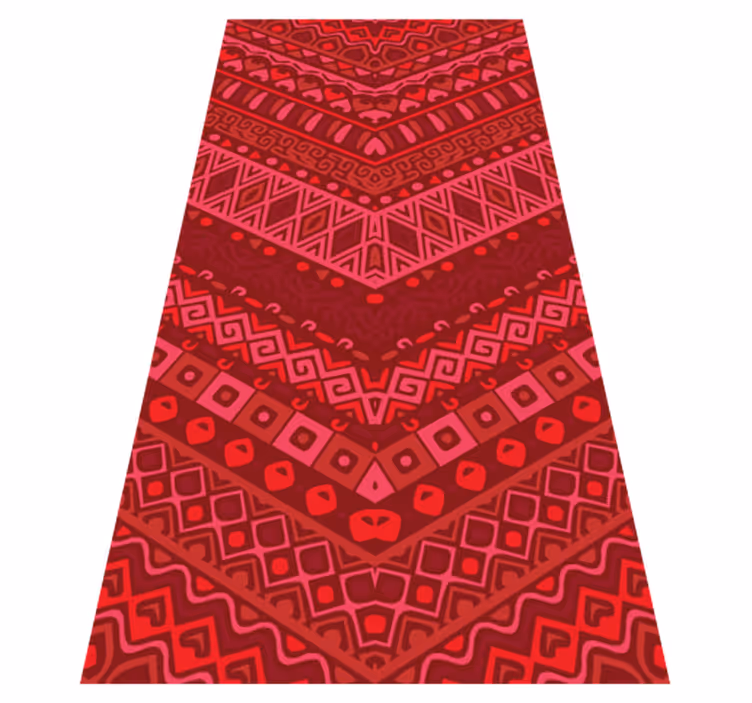 Ethnic vinyl rug ethnic patterned pathway - TenStickers