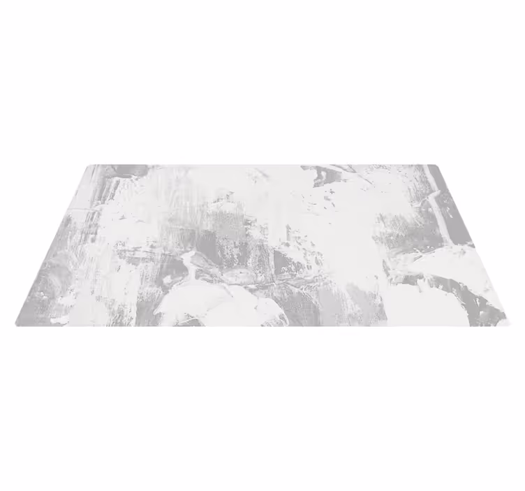 Abstract Tactile textured vinyl rug - TenStickers