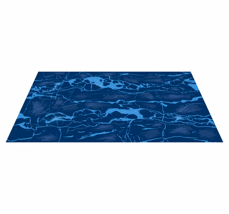 Marble surface effect marble vinyl rug - TenStickers