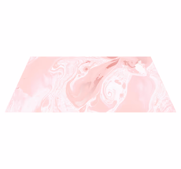 Rose gold marble texture kitchen vinyl rug - TenStickers