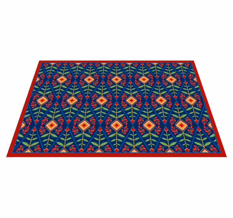 Charlotte vintage kitchen vintage rug - TenStickers