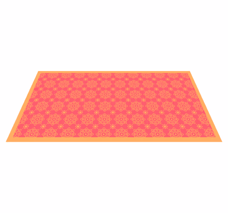 TABRIZ AREA RUG mosaic floor tiles - TenStickers