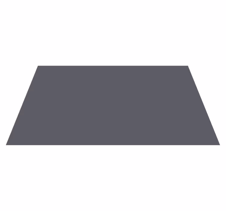 Charcoal modern vinyl rug - TenStickers