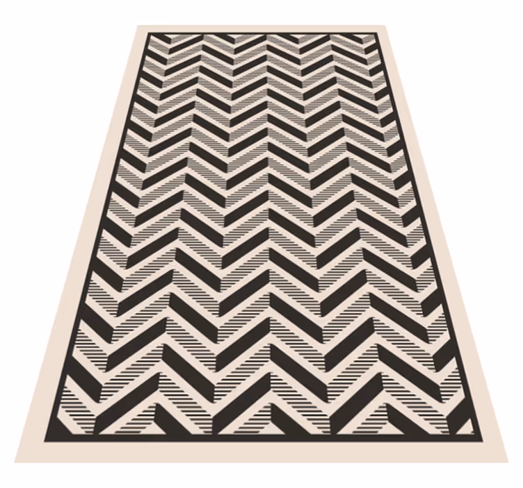 Kitchen nordic arrows nordic vinyl rug - TenStickers