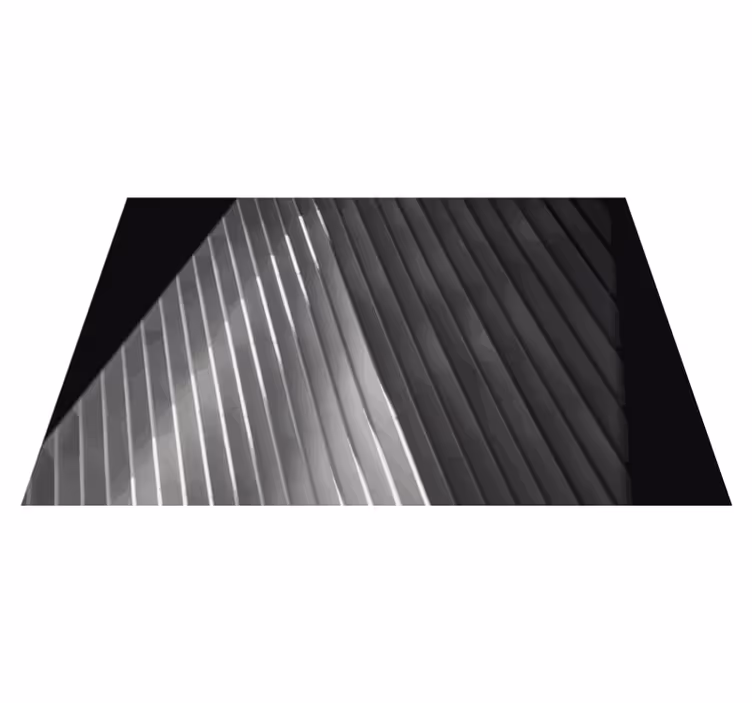 Sleek Striped Surface wood vinyl rug - TenStickers