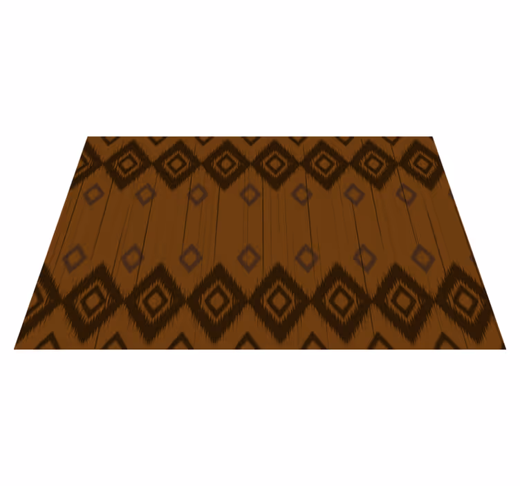 Rectangle print on top  mosaic floor tile - TenStickers