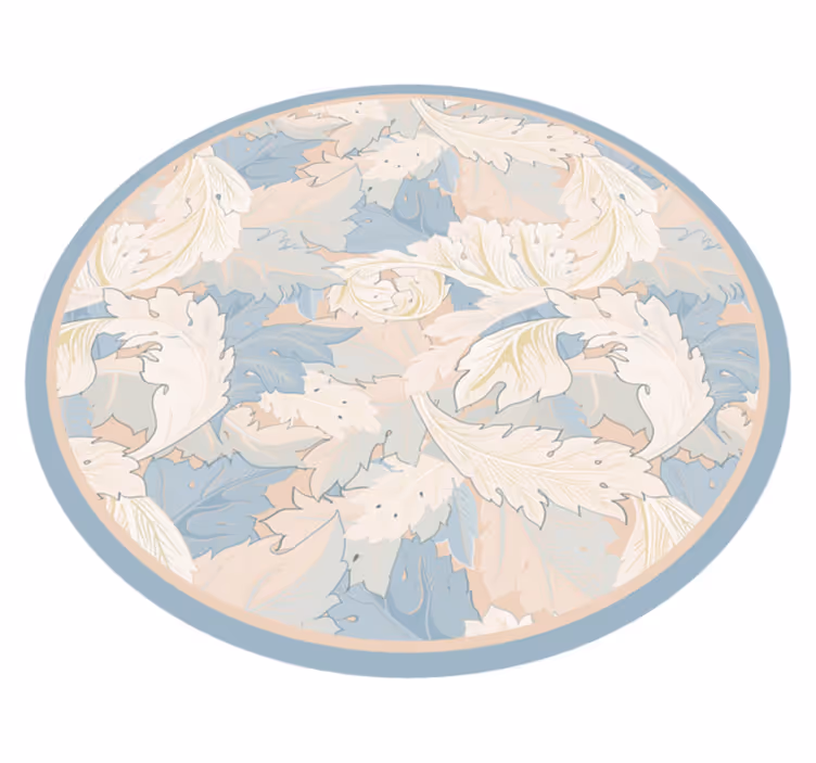 Amazing vintage flowers vintage rug - TenStickers