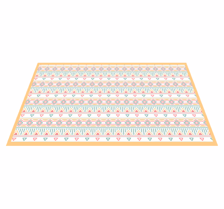 Boho and hippie style pattern bedroom rug - TenStickers