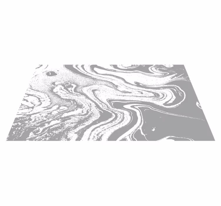 Light grey marble texture carpet - TenStickers