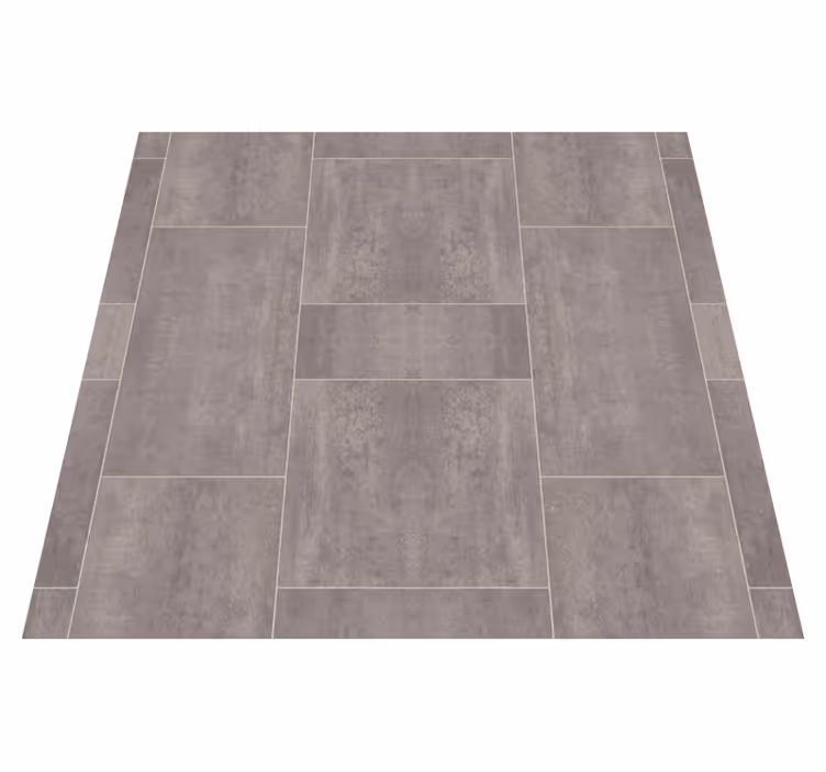Gray stone square tile carpet - TenStickers