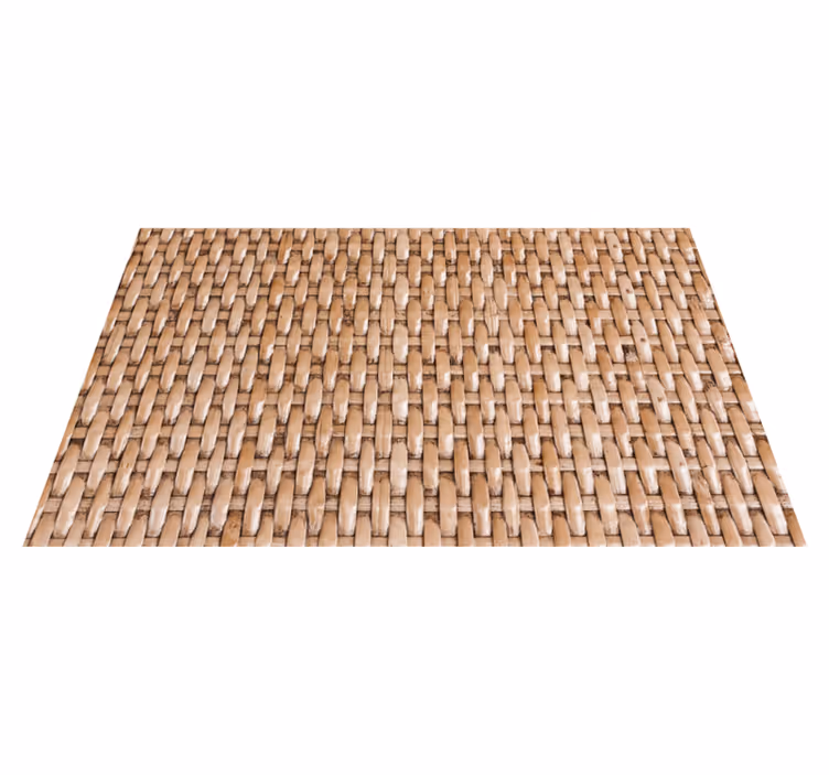 Classic natural fiber imitation texture carpet - TenStickers
