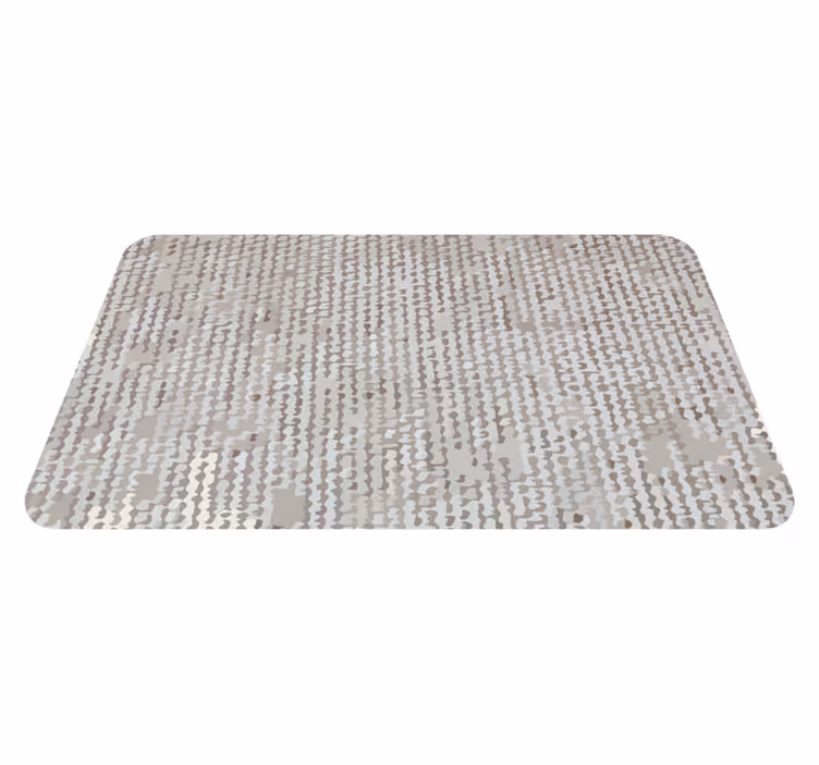Soft Neutral Pattern bedroom vinyl rug - TenStickers