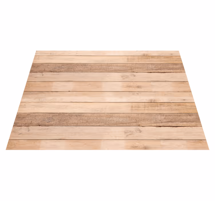 Plank Style wood vinyl rug - TenStickers