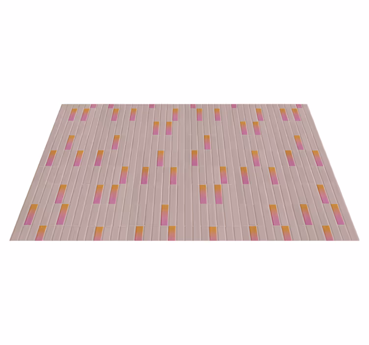 Kawaii Style pastel colors tile carpet - TenStickers