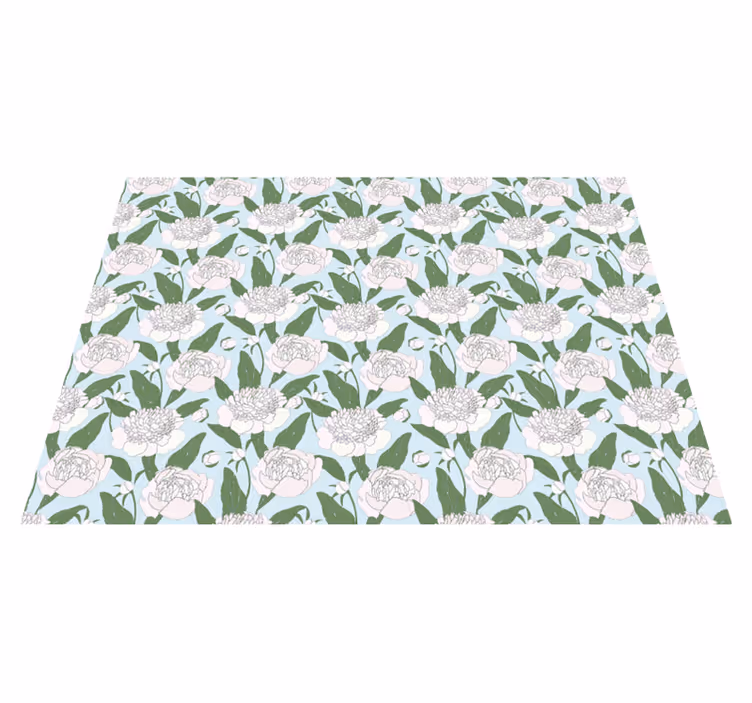 Floral Bloom Elegance carpet roses - TenStickers