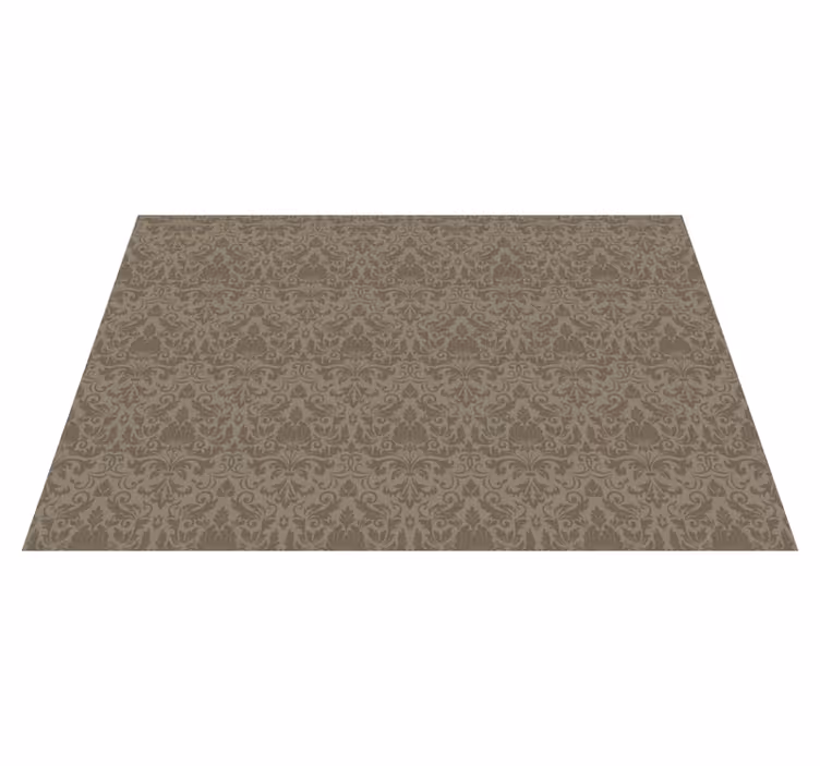 Elegant Baroque Pattern vintage rug - TenStickers