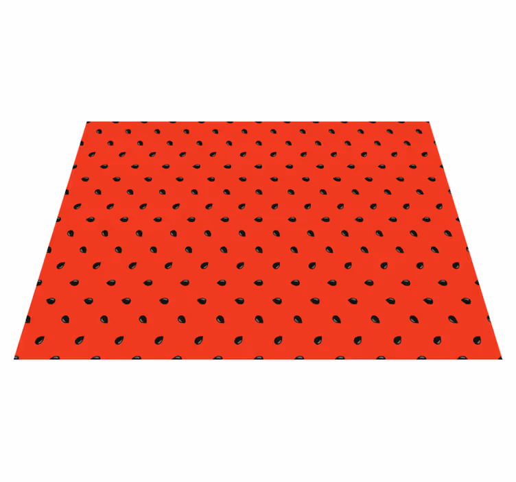 Seamless pattern watermelon modern rug - TenStickers