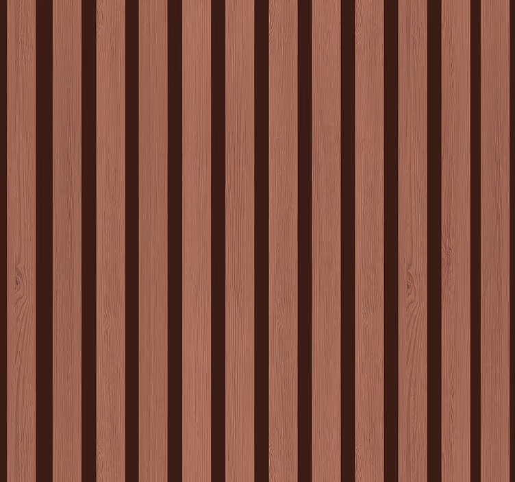 "Mocha mousse" slats vertical line wallpaper - TenStickers