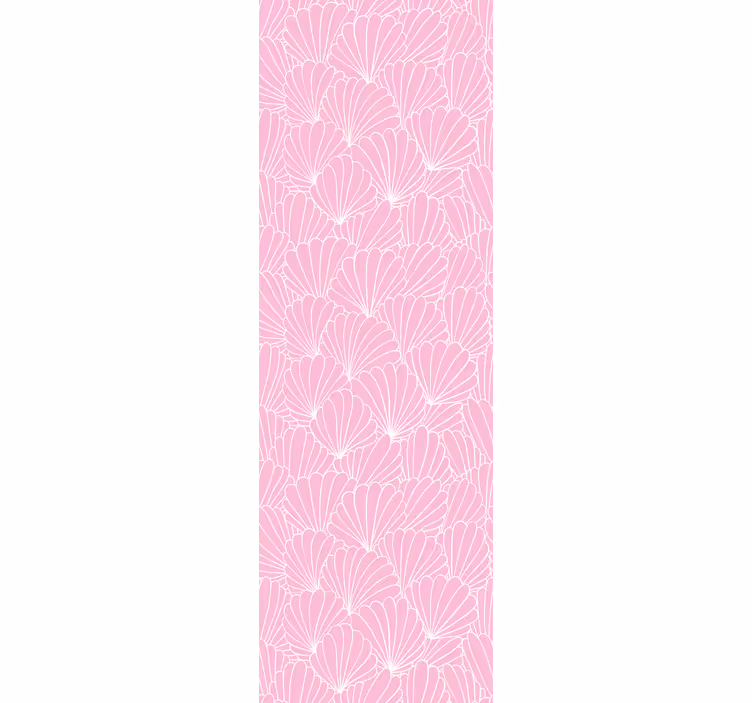 Soft Petal Patterns floral ornament wallpaper - TenStickers