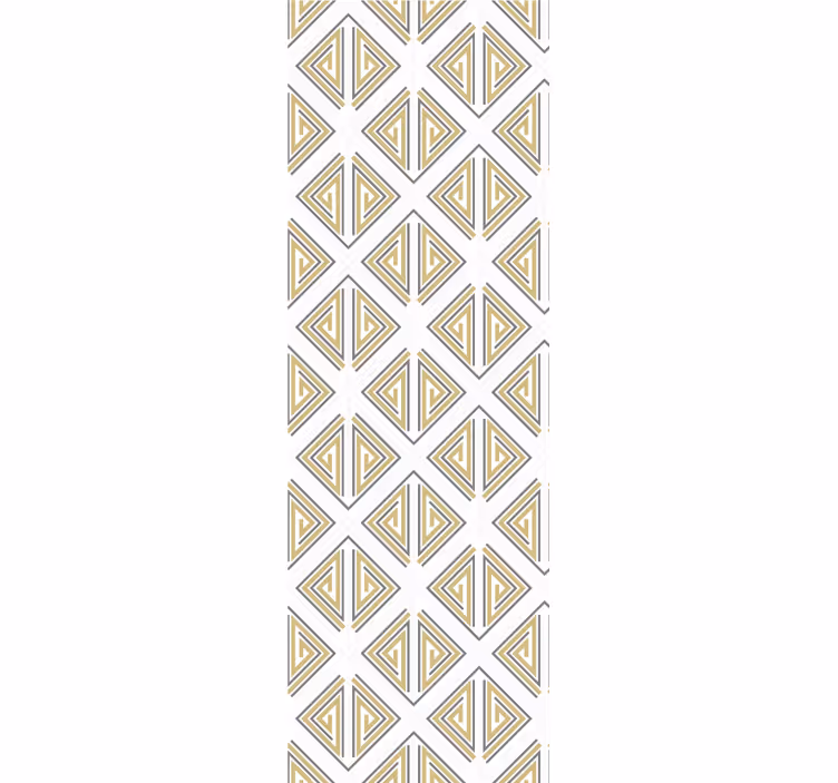 Stylized Triangular Patterns geometric wallpaper - TenStickers