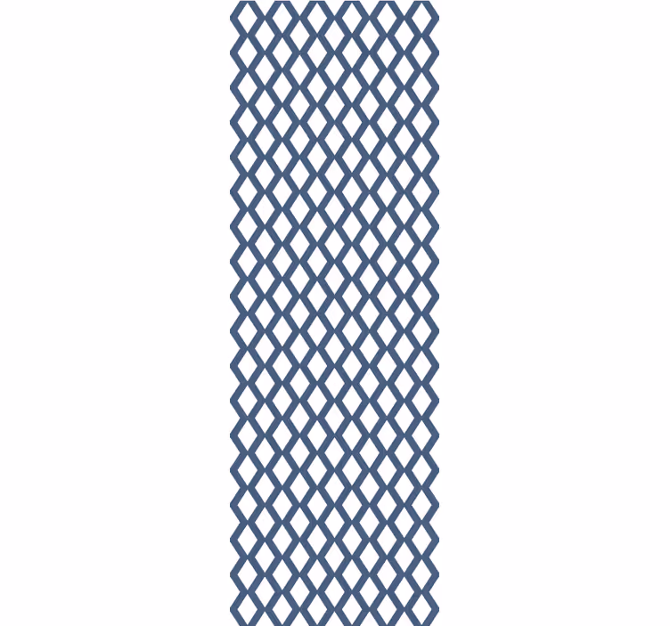 Diamond Pattern Motif geometric wallpaper - TenStickers