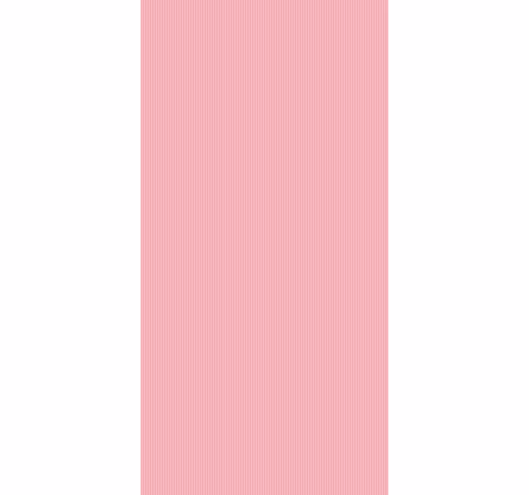 Soft pink motif vertical line wallpaper - TenStickers