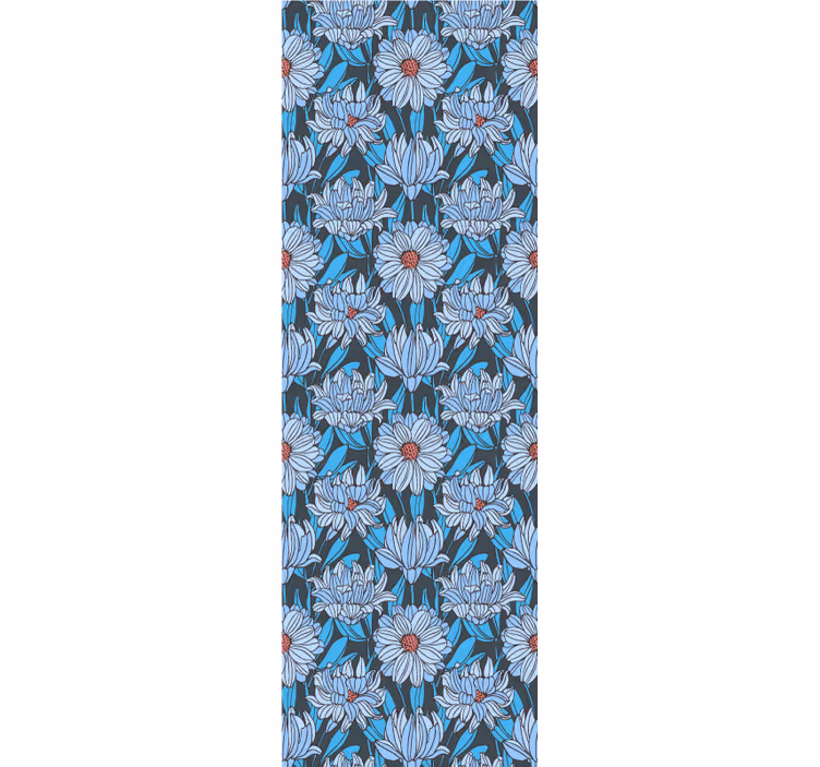 Lush Floral Design flower wallpaper - TenStickers
