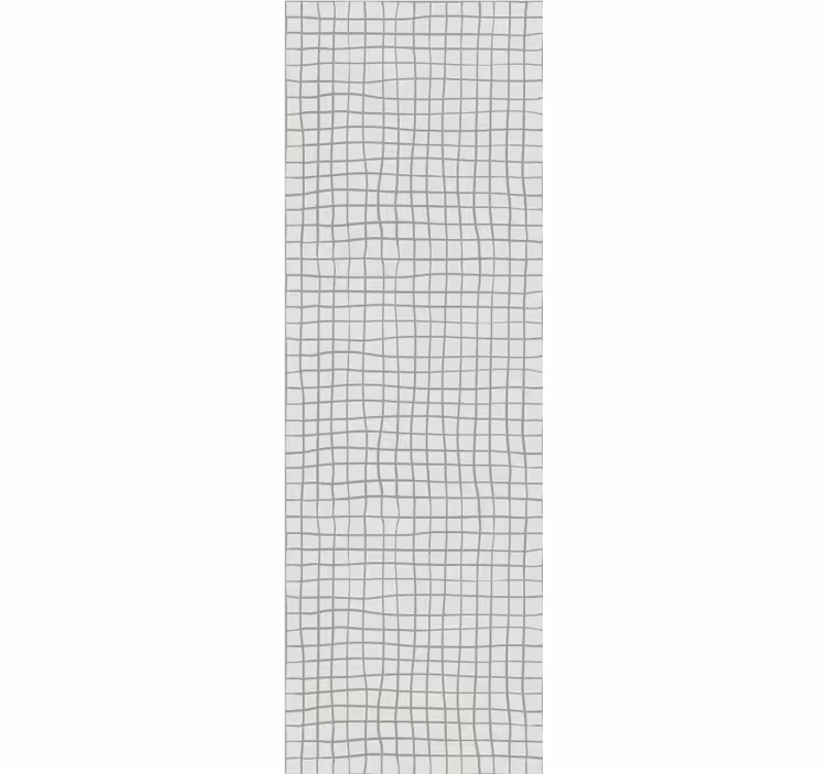 Texture pattern wallpaper with grid design motif - TenStickers