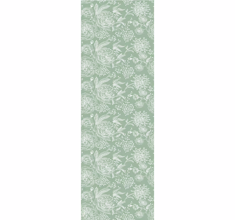 Soft Floral Elegance flower wallpaper - TenStickers