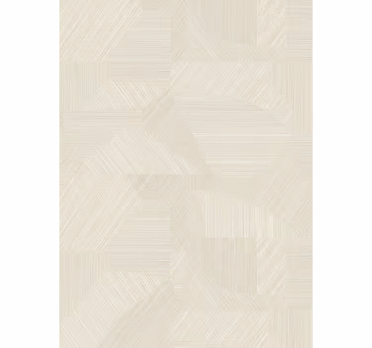 Living room wallpaper geometric crease design - TenStickers