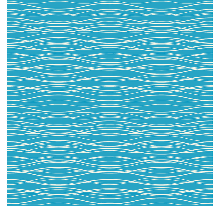 Bedroom wallpaper inspired by natural seawater - TenStickers