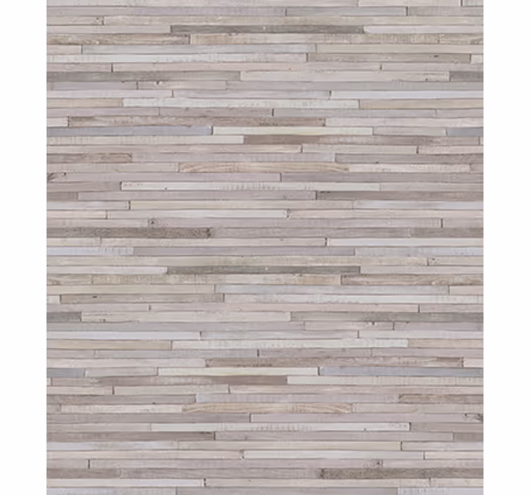 Wood wallpaper dark vertical pattern - TenStickers
