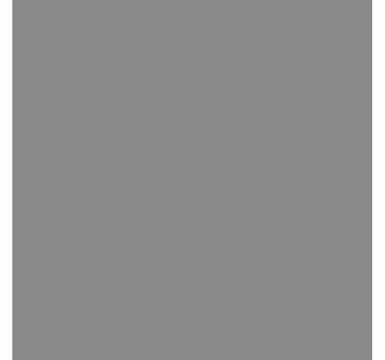 Bedroom wallpaper in simple grey color - TenStickers