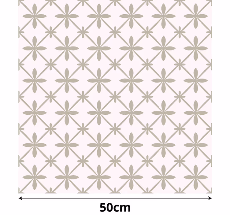 Bedroom wallpaper vintage simple design - TenStickers