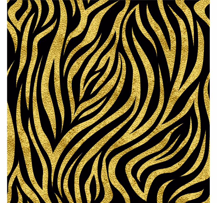 Bedroom wallpaper in striking wave design - TenStickers