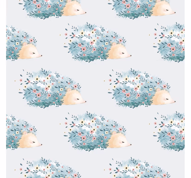 Texture pattern wallpaper porcupine design - TenStickers