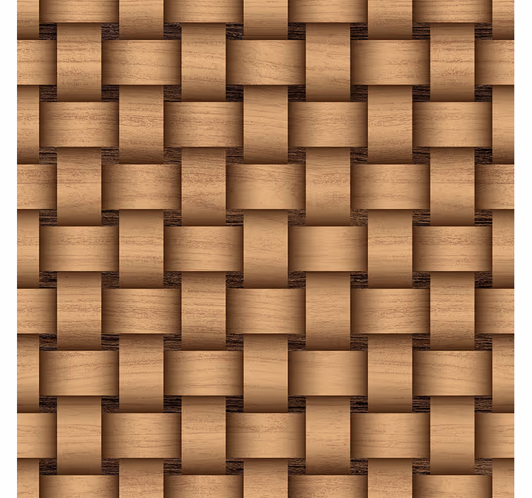 Wood intertwines texture pattern wallpaper - TenStickers