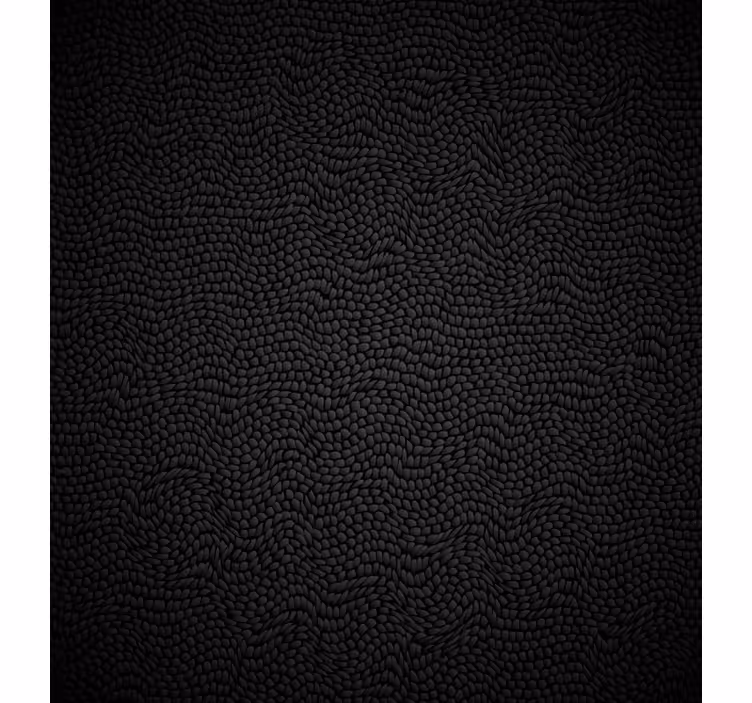 Animal wallpaper black fur imitation - TenStickers