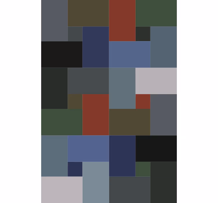 Office wallpaper in plain colored modern tile - TenStickers