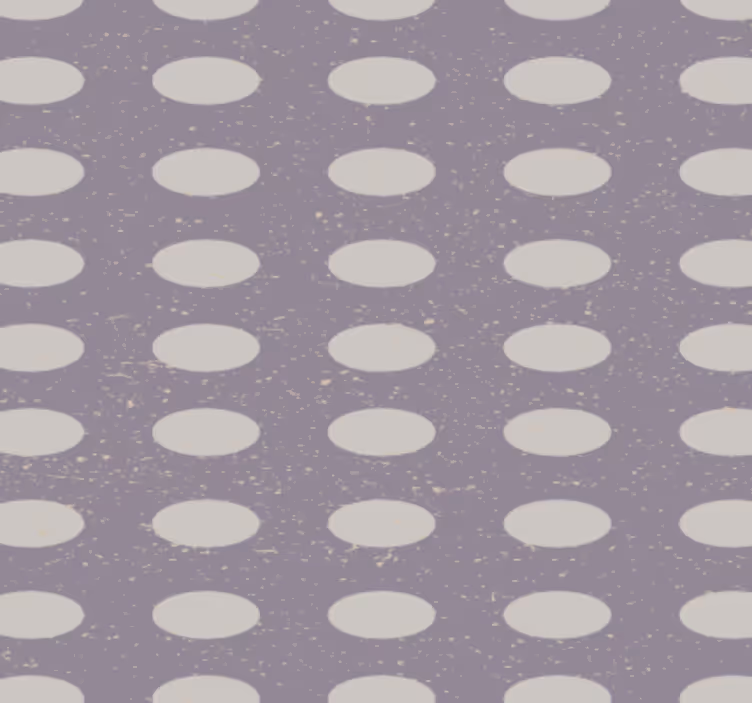 Hallway wallpaper geometric gray and purple circles - TenStickers
